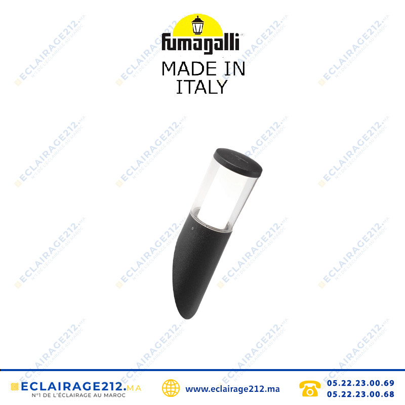 [FUMACARLO-FS-N] Applique murale Fumagalli Carlo-Fs GU10 3,5W CCT Noir DR1.571.U1K