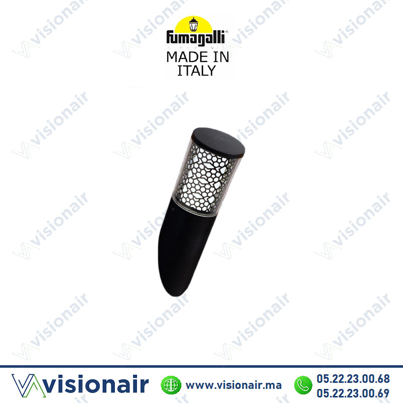 [FUMACARLO-FS-DECO-N] Applique murale Fumagalli Carlo-Fs Deco GU10 3,5W CCT Noir DR3.571.U1K