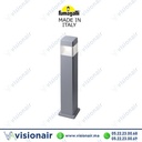[ELISA800G] Borne de jardin Fumagalli Elisa 800 Gris GX53 10W CCT