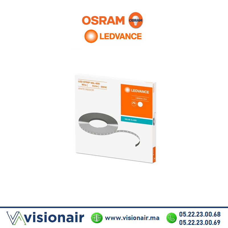 [LEDVANCESTRIP27K] Ruban LED OSRAM LEDVANCE 13,2W/m 2700°K