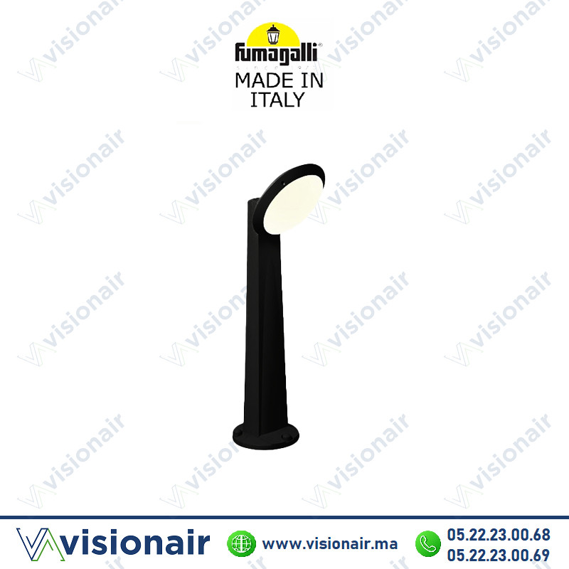 [FUMAGABRIREMI-LUCIA1L-N] Borne de jardin Fumagalli GABRI REMI/LUCIA 1L E27 Noir 1R3.613.X10