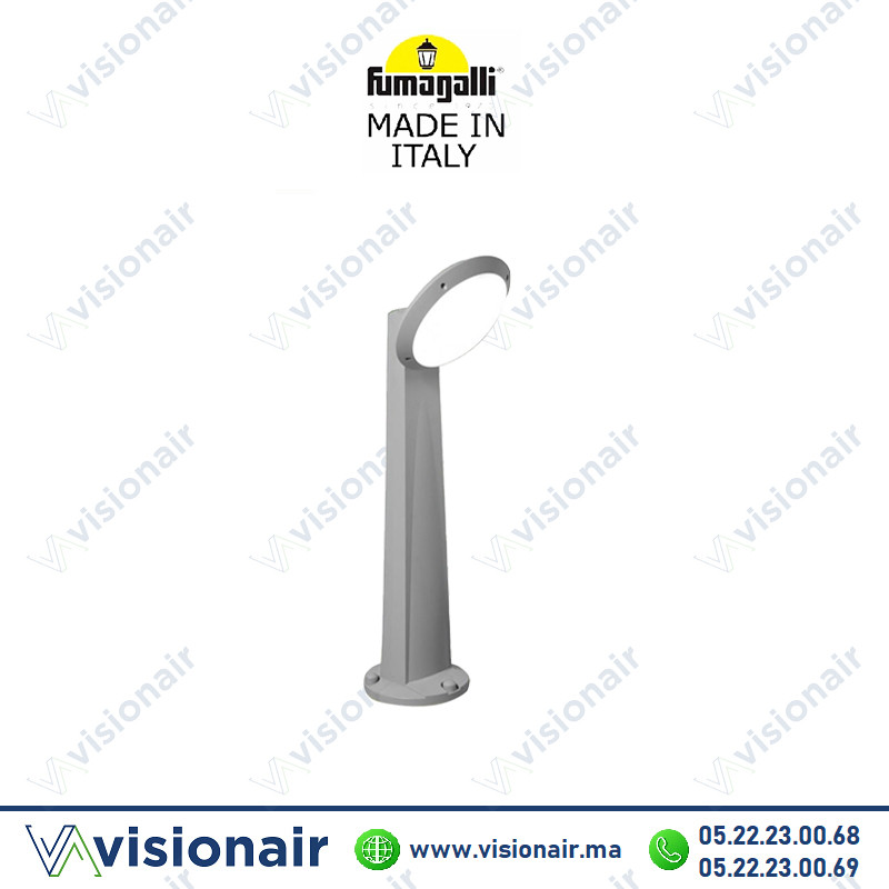 [FUMAGABRIREMI-LUCIA1L-G] Borne de jardin Fumagalli GABRI REMI/LUCIA 1L E27 Gris 1R3.613.X10