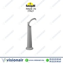 [FUMAGABRIREMI-LUCIA1L-G] Borne de jardin Fumagalli GABRI REMI/LUCIA 1L E27 Gris 1R3.613.X10