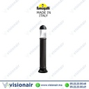 [SAURO1100N] Borne de jardin Fumagalli SAURO 1100 GX53 10W CCT Noir D15.555
