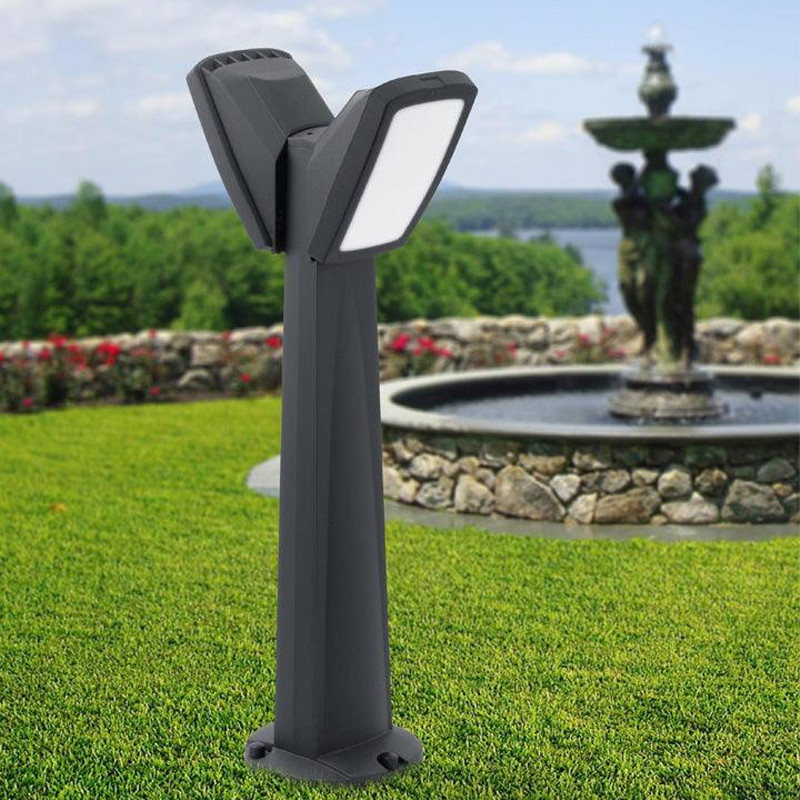 Borne de jardin Fumagalli Pinela 2L Noir E27 | VISIONAIR Maroc