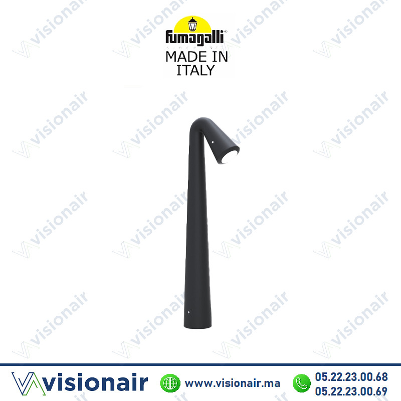 [FUMASTEVENN] Borne de jardin Fumagalli Steven G9 1.7W 4K Noir ST1.531.Z1L