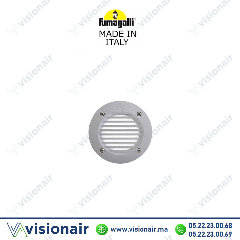 [FUMALETI-2C2G] Balisage Fumagalli Leti 100 GX53 3W Gris 2C2