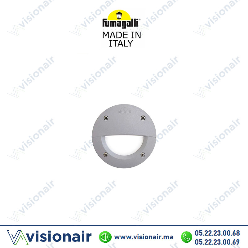 [FUMALETI-2C3G] Balisage Fumagalli Leti 100 GX53 3W Gris 2C3