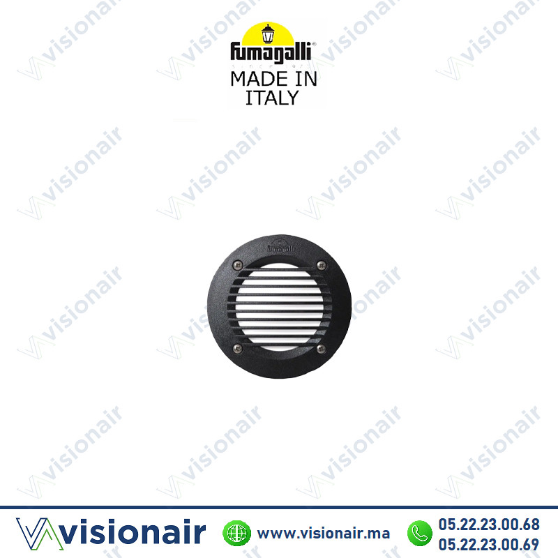 [FUMALETI-2C2N] Balisage Fumagalli Leti 100 GX53 3W Noir 2C2
