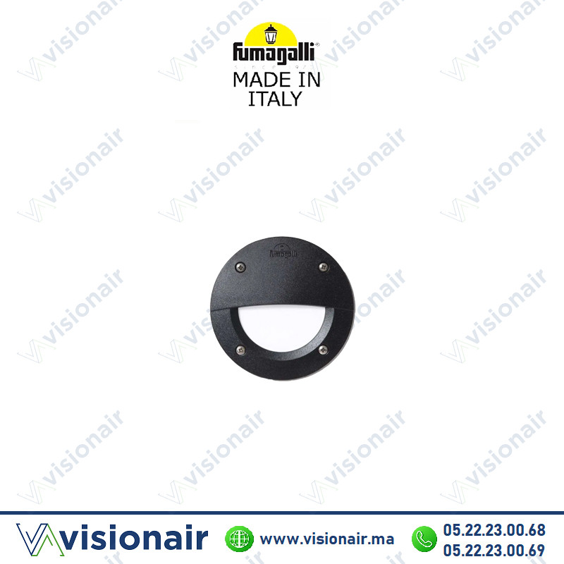 [FUMALETI-2C3N] Balisage Fumagalli Leti 100 GX53 3W Noir 2C3
