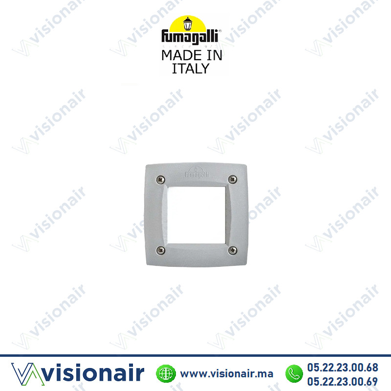 [FUMALETI3C1G] Balisage Fumagalli Leti carré 100 GX53 3W Gris 3C1