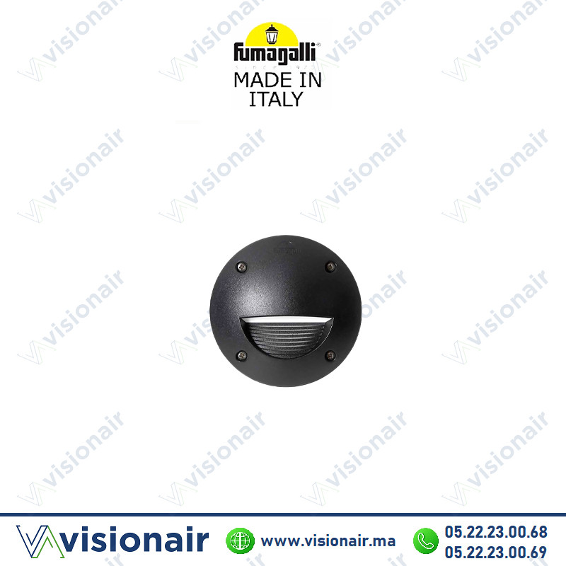 [FUMALETI-2C4N] Balisage Fumagalli Leti 100 GX53 3W Noir 2C4