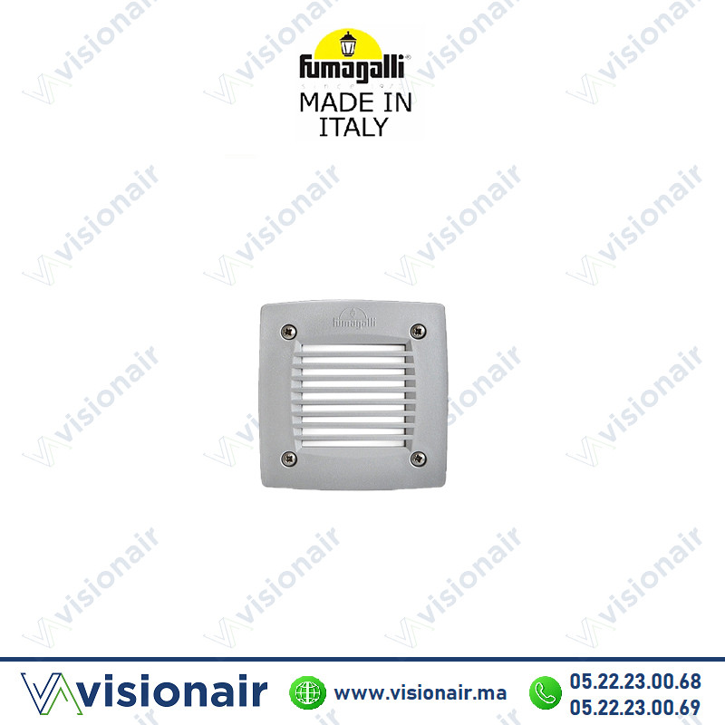 [FUMALETI3C2G] Balisage Fumagalli Leti carré 100 GX53 3W Gris 3C2
