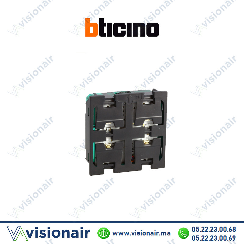 [BTK4652M2] Commande 1 ou 2 fonctions BTICINO MyHome pour lumières ou volets 2M BTK4652M2