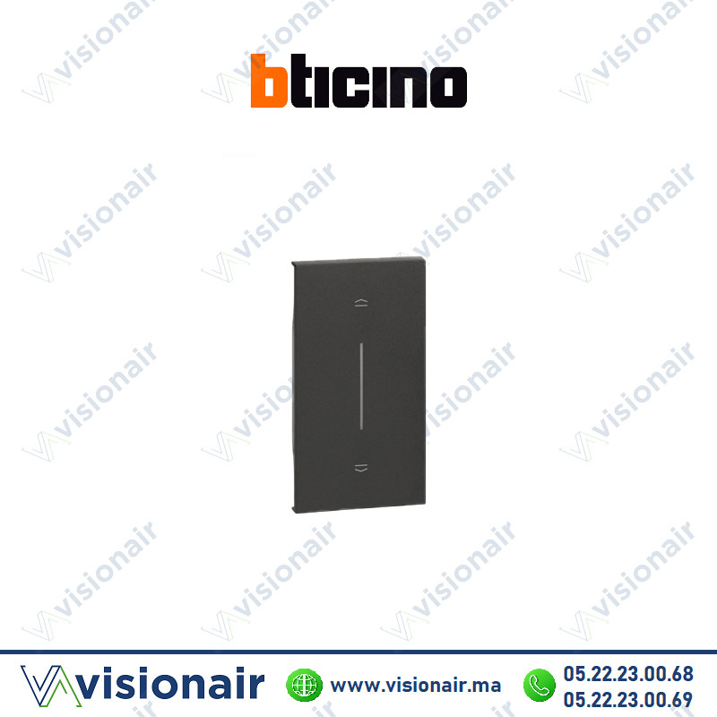 [BTKG05MH2] Enjoliveur volet roulant 2M BTICINO Living Now My Home Noir BTKG05MH2