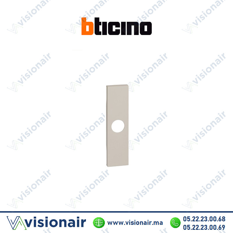[BTKM08M2] Enjoliveur Prise TV 1M BTICINO Living Now MyHome Sable BTKM08M2