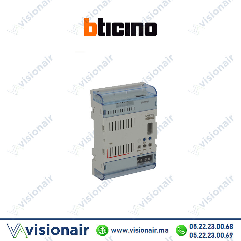 [BTF460] Passerelle de programmation BTICINO modulaire MyHOME BTF460