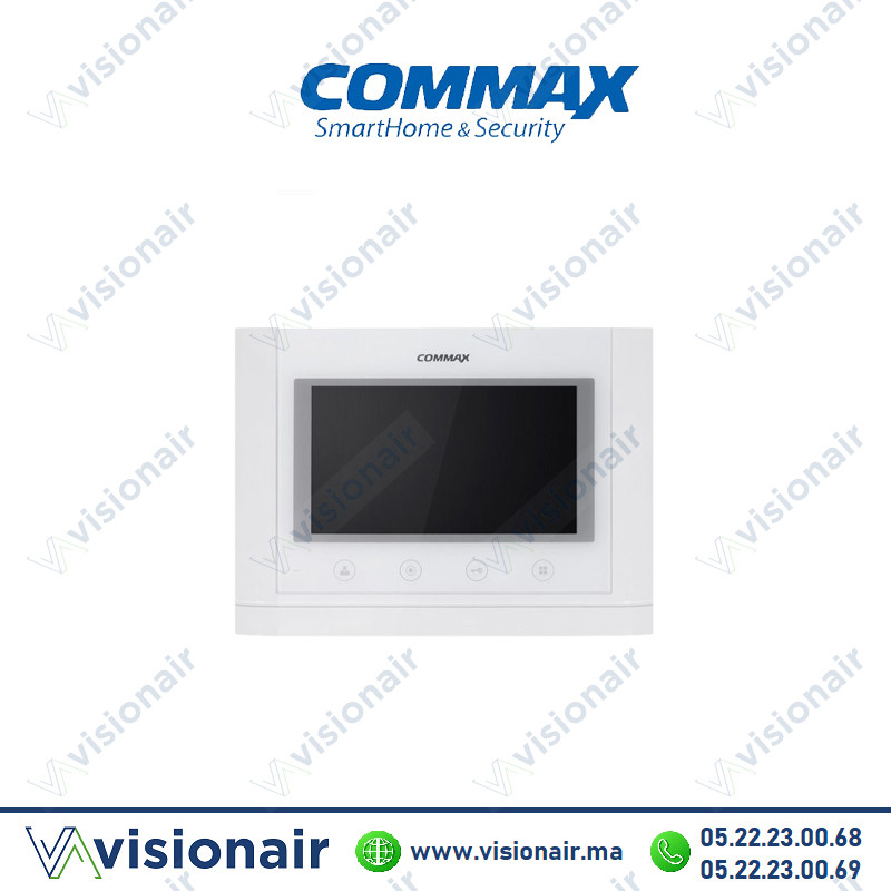 [CAV-70MG2BL] Moniteur vidéophone COMMAX Ecran TFT LCD 7" CAV-70MG2BL
