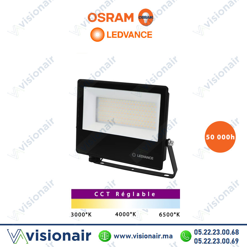 [LEDV4099854505041] Projecteur LED value Ledvance 100W CCT