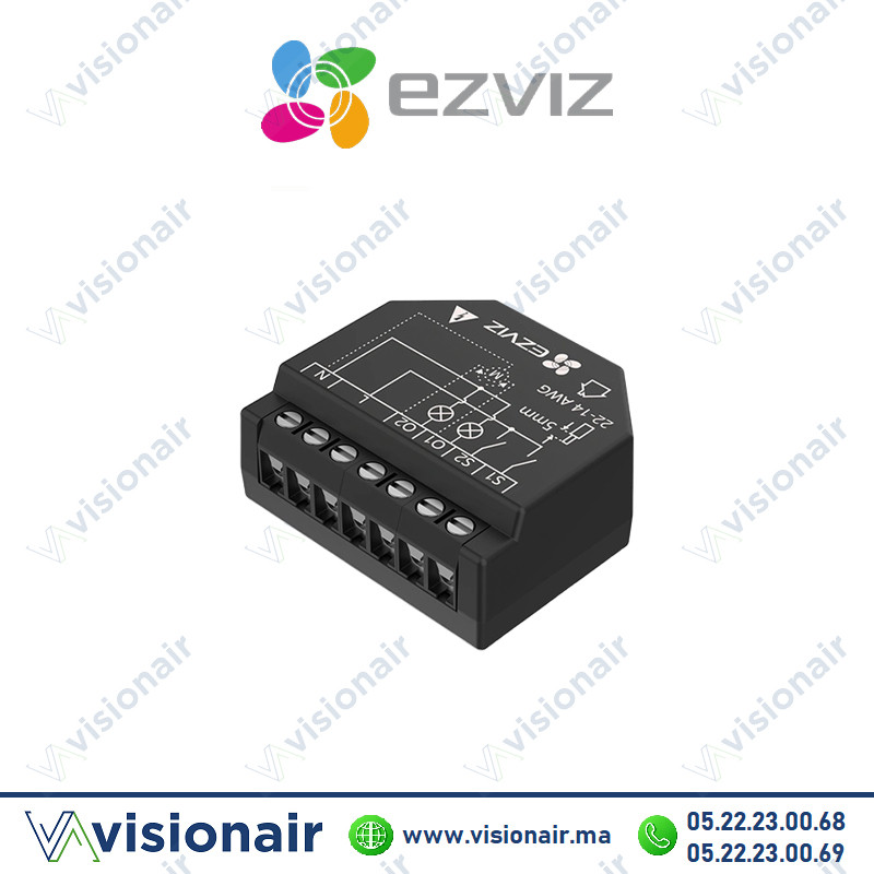 [CS-T36-R100-WM] Relais Wi-Fi double intelligent EZVIZ avec mesure de consommation CS-T36-R100-WM