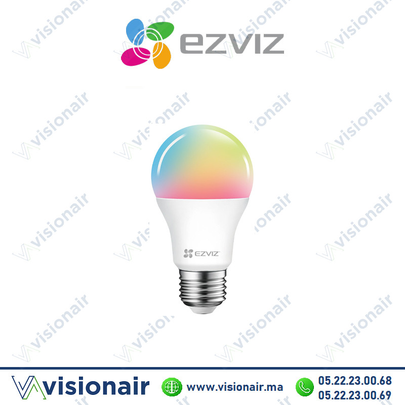 [CS-HAL-LB1-LCAW] Ampoule LED Wi-Fi EZVIZ couleur CS-HAL-LB1-LCAW