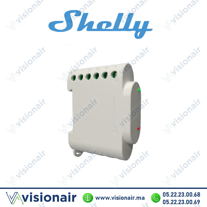 [SHELLY-3EM] Compteur d'énergie SHELLY triphasé connecté Wi-Fi SHELLY-3EM