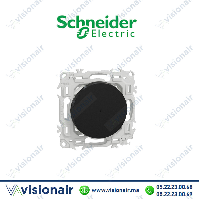 [S940522] Variateur connecté Schneider Odace Noir S940522