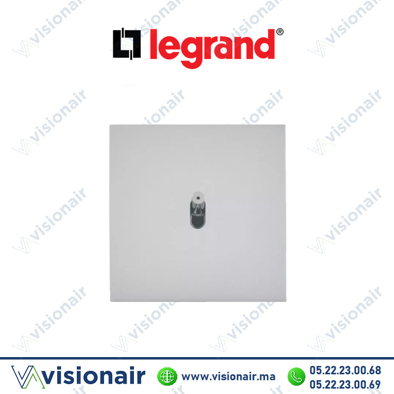 [LEG67517] Legrand art d'Arnould poussoir lumineux acier satin 67517