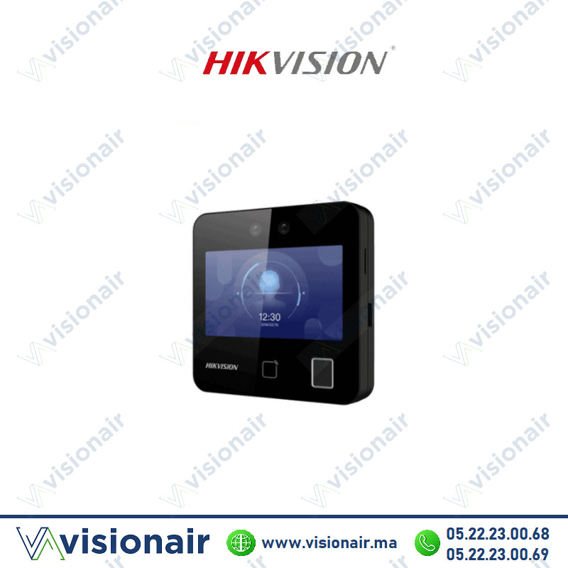 [DS-K1T642MFW] Pointeuse contrôle d'accès HIKVISION avec reconnaissance faciale, empreintes & cartes DS-K1T642MFW