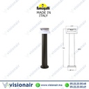 [FUMA-FELICE8N] Borne de jardin Fumagalli Felice 800 Noir FE1.575