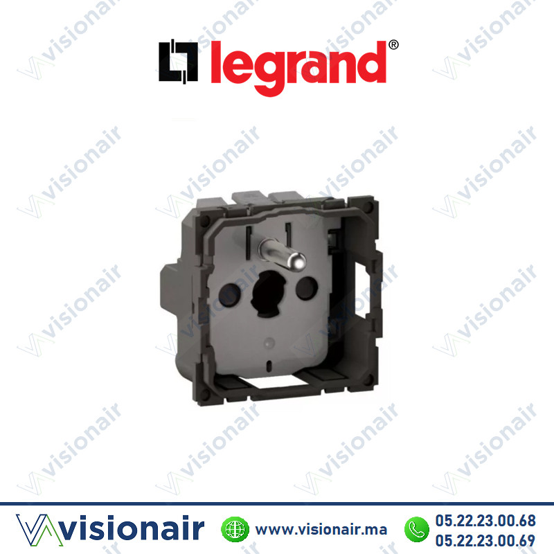 [LEGCM0111] Prise 2P+T NO+NF Legrand Céliane Borne Auto CM0111