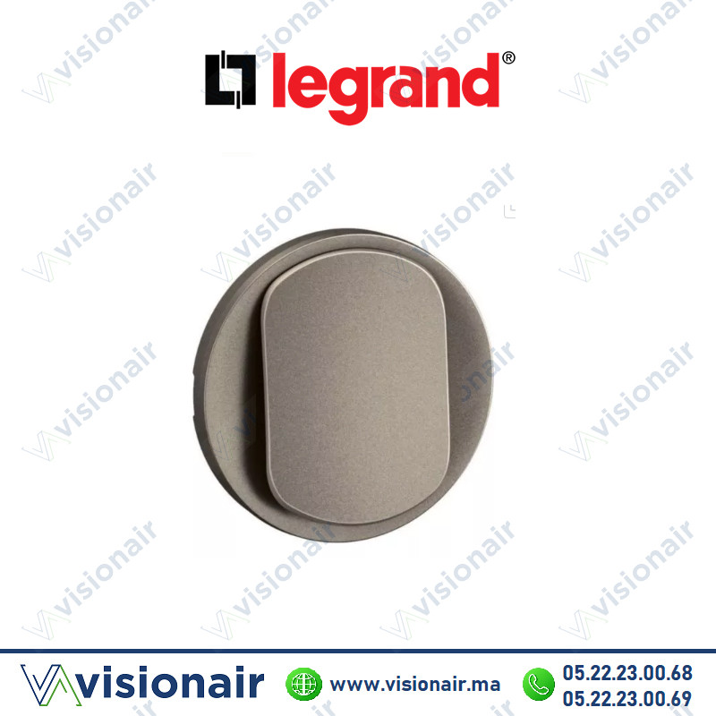 [LEGCT0001] Enjoliveur simple Legrand Céliane Titane CT0001