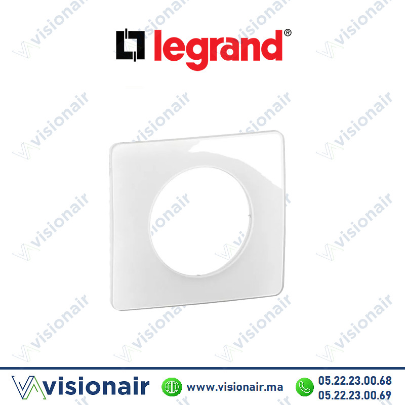 [LEGCP0001] Plaque Legrand Céliane Blanc Emaillé 1 poste CP0001