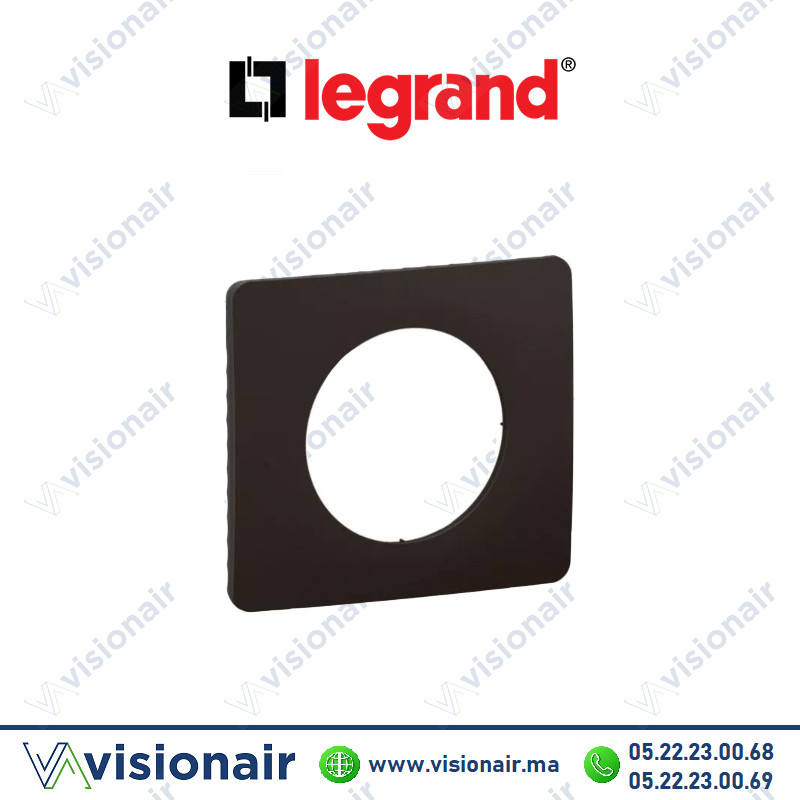 [LEGCP0101] Plaque Legrand Céliane Noir mat 1 poste CP0101