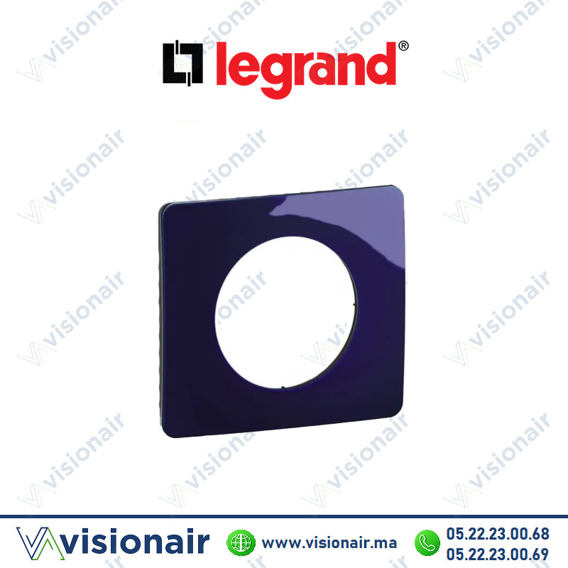 [LEGCP0301] Plaque Legrand Céliane Bleu de Four 1 poste CP0301