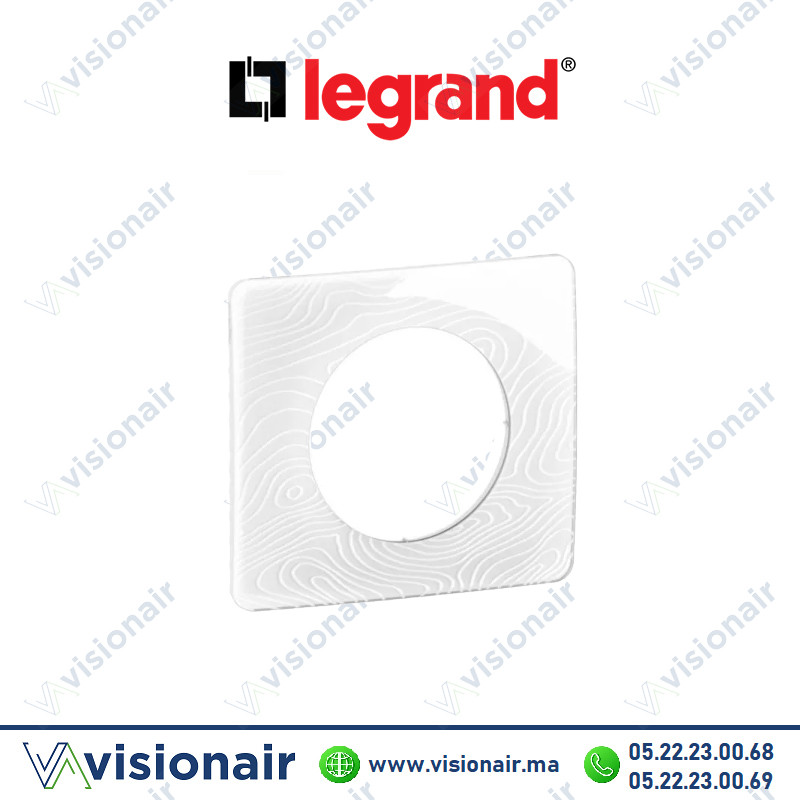 [LEGCP0601] Plaque Legrand Céliane Blanc Relief 1 poste CP0601
