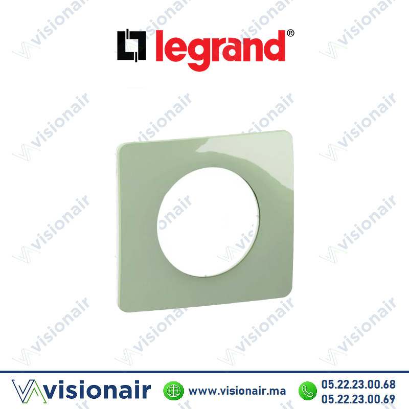 [LEGCP0501] Plaque Legrand Céliane Vert Céladon 1 poste CP0501