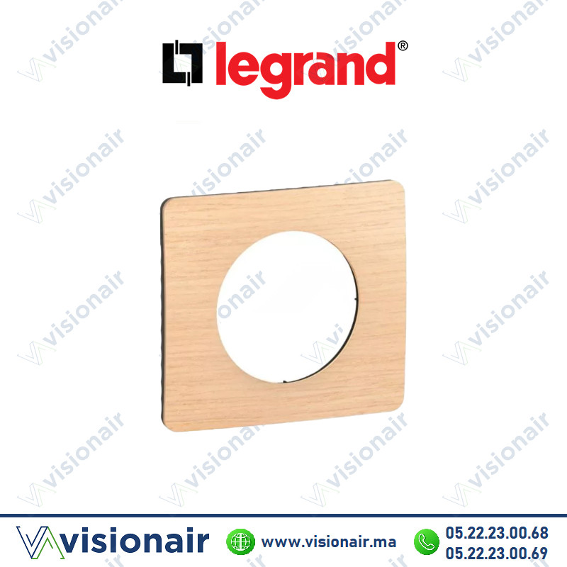 [LEGCP1401] Plaque Legrand Céliane Hêtre 1 poste CP1401