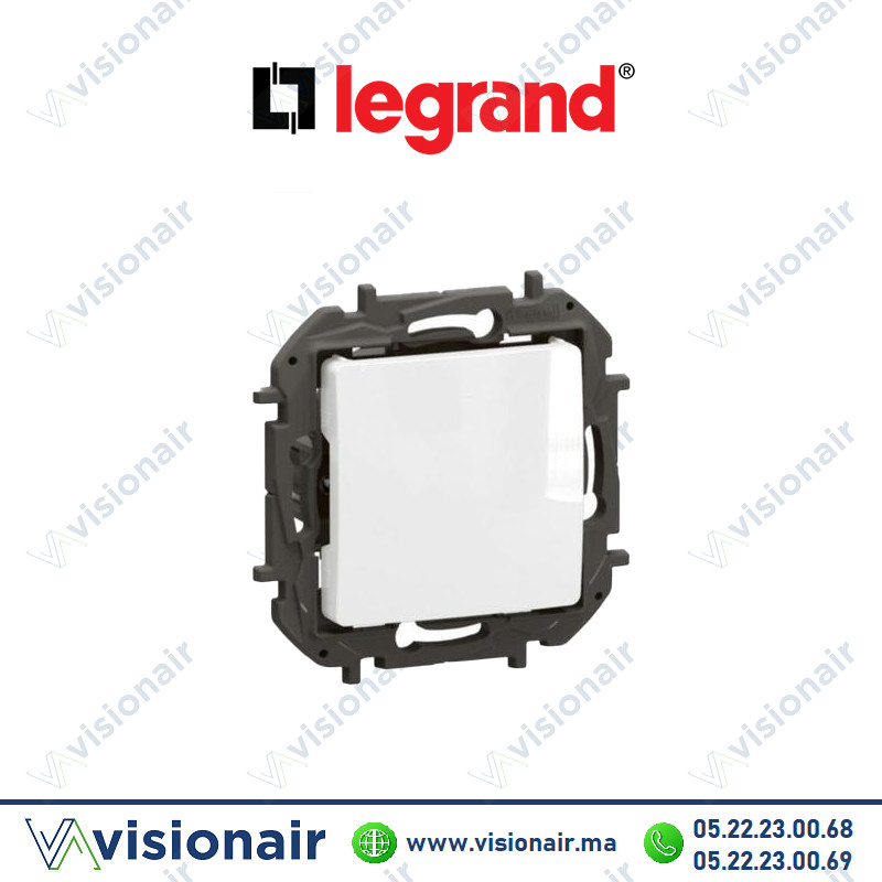 [LEGNP151WH] Obturateur Legrand Niloe Blanc