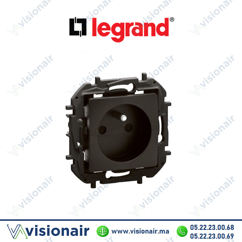 [LEGNP3102BK] Prise 2P+T Legrand Niloe Noir