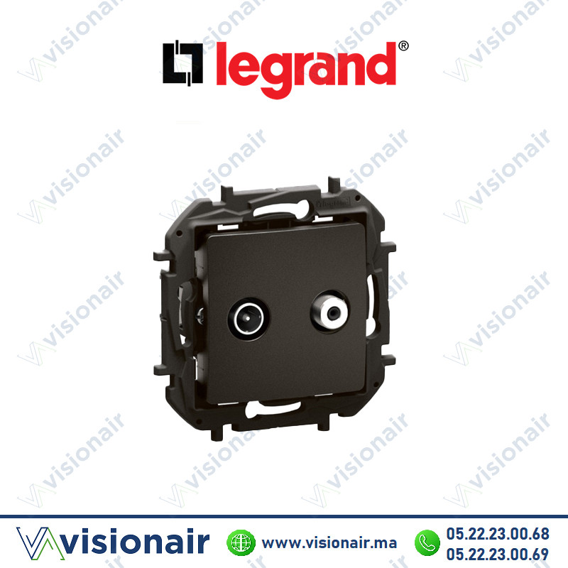 [LEGNP4109BK] Prise TV-SAT Legrand Niloe Noir