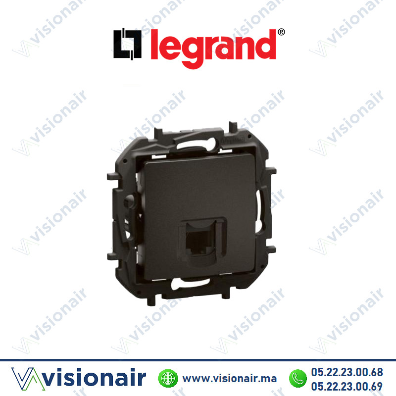 [LEGNP4109BK] Prise téléphone RJ11 Legrand Niloe Noir