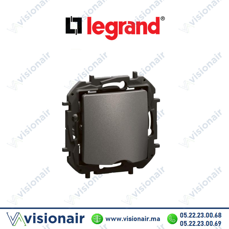 [LEGNP351MG] Sortie de câble Legrand Niloe Gris