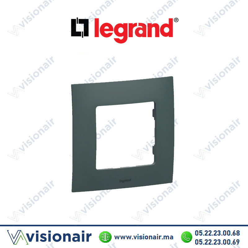 [LEGNP111OL] Plaque 1 poste Legrand Niloe Vert Olive