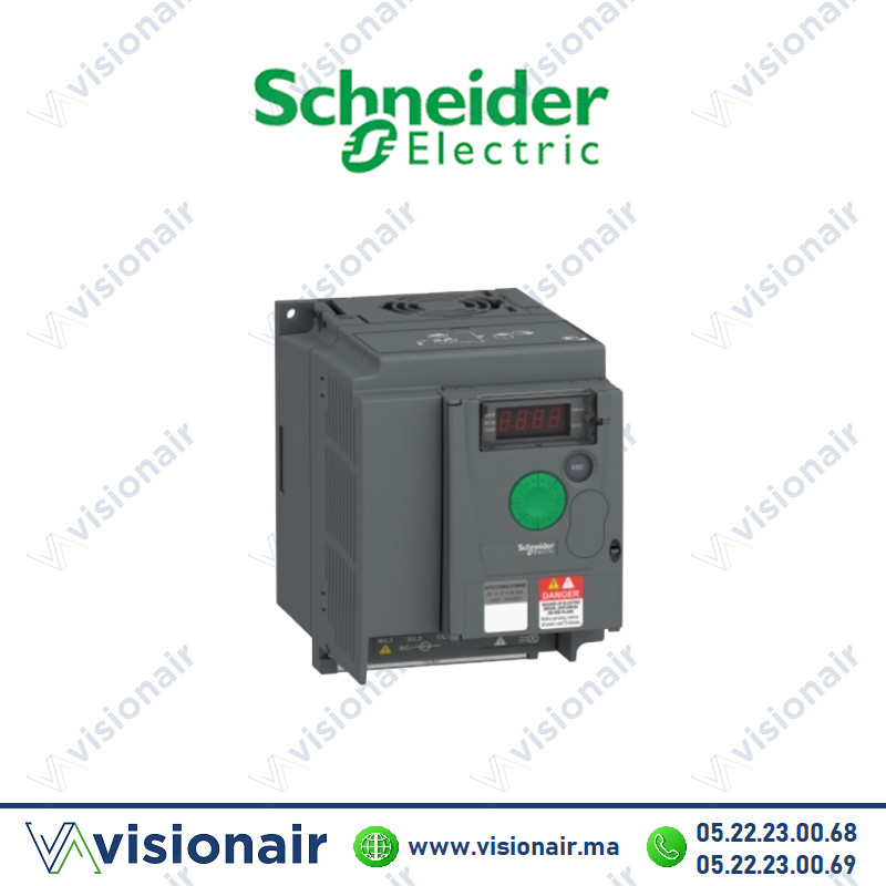 [ATV310HU15N4E] Variateur SCHNEIDER Altivar 1,5KW 380 à 460V Triphasé ATV310HU15N4E