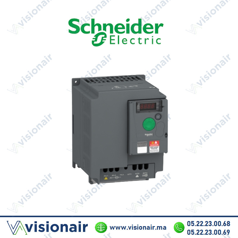 [ATV310HU40N4E] Variateur SCHNEIDER Altivar 4KW 380 à 460V Triphasé ATV310HU40N4E