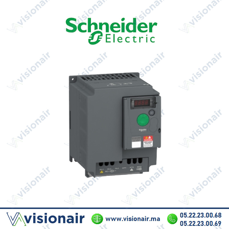 [ATV310HU30N4E] Variateur SCHNEIDER Altivar 3KW 380 à 460V Triphasé ATV310HU30N4E