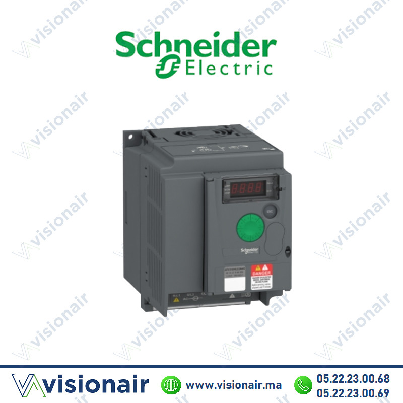 [ATV310HU22N4E] Variateur SCHNEIDER Altivar 2,2KW 380 à 460V Triphasé ATV310HU22N4E