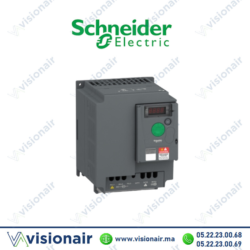 [ATV310HU55N4E] Variateur SCHNEIDER Altivar 5,5KW 380 à 460V Triphasé ATV310HU55N4E