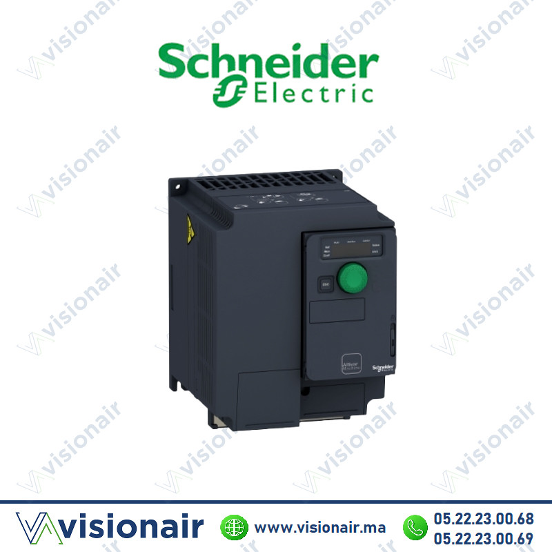 [ATV320U40M3C] Variateur SCHNEIDER Altivar 4KW 200 à 240V Monophasé ATV320U40M3C